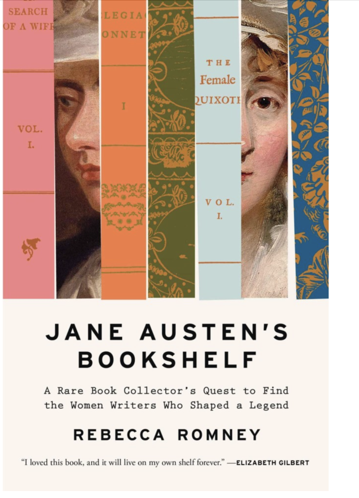 Cover image of Jane Austen's Bookshelf by Rebecca Romney